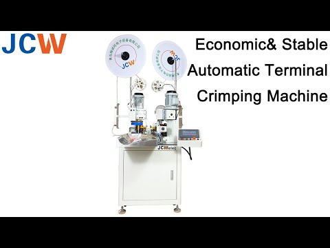 JCW-CST02B Budget Automatic Wire Cutting Stripping & CrimpingMachine