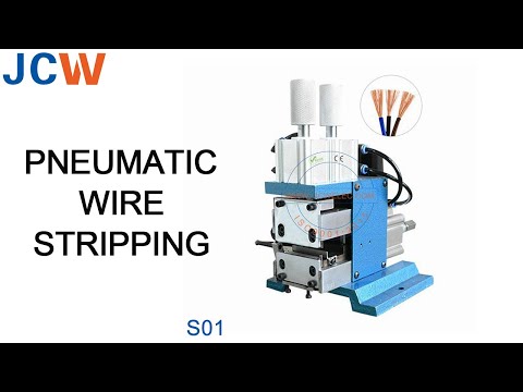 JCW-S01  Pneumatic Wire End Stripping / Twisting Machine