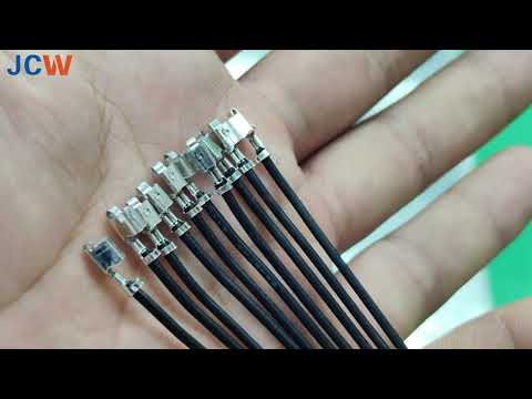 JCW-CST02 AUTOMATIC WIRE STRIPPING AND CRIMPING MACHINE -  SMALL WIRE VERSION( UP TO 2 mm)