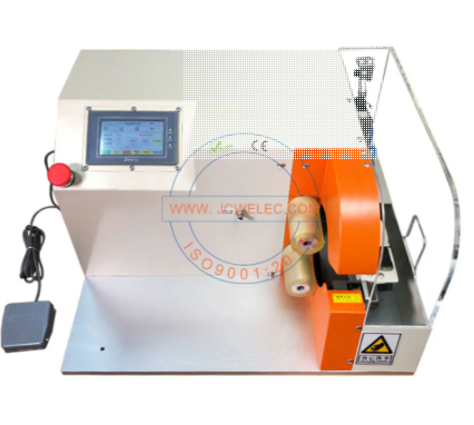 [JCW-T03] JCW-T03 AUTOMATIC ROLLER FEED WIRE TAPING MACHINE