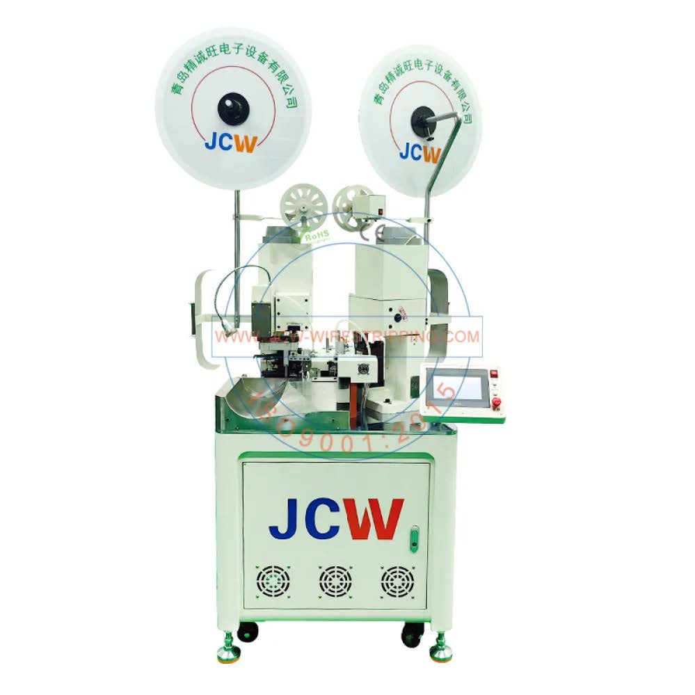 JCW-CST02 LARGE AUTOMATIC WIRE STRIPPING AND CRIMPING MACHINE -  LARGE WIRE VERSION( UP TO 6 mm)